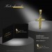 Silberdream GoldDream Kettenanhänger Kreuz zweifarbig 333 Gelbgold Echtschmuck GDH516TY Saisonale Angebote