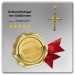 Silberdream GoldDream Kettenanhänger Kreuz zweifarbig 333 Gelbgold Echtschmuck GDH516TY Saisonale Angebote