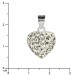 Silberdream SilberDream Glitzer Anhänger Herz Zirkonia Kristalle weiß 925 GSH203W Neueste Stile