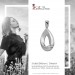 Silberdream SilberDream Ketten Anhänger Big Zirkonia weiß 925 Silber SDH408W Zeitbegrenzte Promotion