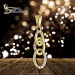 Silberdream GoldDream Kettenanhänger Kette Zirkonia 333 Gold Anhänger Echtschmuck GDH504WY Nur für heute