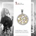Silberdream SilberDream Ketten Anhänger -Kreis- bicolor 925er Sterling Silber SDH4384T Sonderangebot der Fabrik