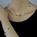 Silberdream SilberDream Schmuck Set Zopf Collier & Armband Damen 925 Silber SDS463J zollfrei