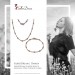 Silberdream SilberDream Schmuckset Glamour Rose vergoldet Kette & Armband 925 Silber SDS238E Fabrikpreis
