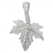 Silberdream SilberDream Schmuck Set Kette und Anhänger Ahornblatt Zirkonia 925er SDS4926W Rabatt
