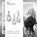 Silberdream SilberDream Schmuck Set Anhänger und Ohrringe Big Zirkonia Silber SDS4907W Günstig kaufen