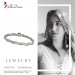 Silberdream SilberDream Armband Wave 925 Silber gehämmert matt 19cm SDA4792O Osterangebot