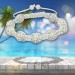 Silberdream SilberDream Shamballa Armband weiß mit 9 Zirkonia Kugeln weiß SDA930 Saisonale Angebote