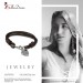 Silberdream SilberDream Lederarmband Edelstahl Herz braun Leder Armband LAP005B Räumungsverkauf
