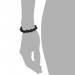 Silberdream SilberDream Shamballa Armband Glas schwarz 14 geschliffene Kugeln SDA914 Letzter Tag