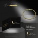 Silberdream GoldDream Armband Tigerauge hohl 333 Gold 19cm 8 Karat GDA0339Y Nur für heute