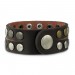 Silberdream SilberDream Nieten-Lederarmband Wickeloptik dunkelbraun Damen Leder Band LAP088N 50% Rabatt für begrenzte Zeit