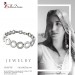 Silberdream SilberDream Armband Kreise 925 Sterling Silber 19,5cm Silberarmband SDA478J Outlet