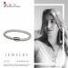 Silberdream SilberDream Leder Armband weiß 20cm mit Edelstahl Verschluss LS1522 Hotsell