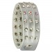 Silberdream SilberDream Lederarmband silbern CZ Damen Leder Armband LAC222K Schlussverkauf