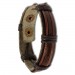 Silberdream SilberDream Lederarmband schwarz Herren Leder Armband LA0014 Kostenloser Versand
