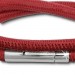Silberdream SilberDream Leder Armband doppelt 40cm fuchsia Edelstahlverschluss LAB0840 Flash Sale