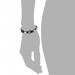Silberdream SilberDream Shamballa Armband Zirkonia Kugeln weiß/schwarz SDA929 Valentinstagsangebot