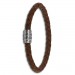 Silberdream SilberDream Leder Armband 5mm braun 20cm Edelstahl Verschluss LAB0220 Super Rabatt