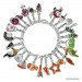 Silberdream SilberDream Glitzer Charm 3D Palme grün Zirkonia Kristalle GSC548G zollfrei