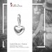 Silberdream SilberDream 925 Silber Charm Herz glanz Armband Anhänger FC3144 Hotsell