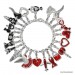 Silberdream SilberDream Glitzer Charm Bonbon rot Zirkonia Kristalle Anhänger GSC576R Black Friday