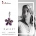 Silberdream SilberDream 925 Charm Blume lila Armband Ketten Anhänger FC4116 Cyber Monday