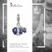 Silberdream SilberDream Glitzer Charm Clownfisch blau Zirkonia Kristalle GSC518B Blitzangebot