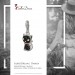 Silberdream SilberDream Glitzer Charm Katze schwarz Zirkonia Kristalle GSC506S Sonderangebote