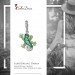 Silberdream SilberDream Glitzer Charm Gecko Zirkonias shiny GSC302 Super Sparpreis