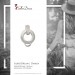 Silberdream SilberDream Silber Charm Ketten Verbinder mit Zirkonia FC0063 Kostenlose Rückgabe
