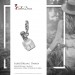 Silberdream SilberDream Charm Parfüm-Flacon Zirkonia 925er Armband Anhänger FC686 Neueste Stile