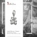 Silberdream SilberDream 925 Charm Teddy Armband Anhänger FC1006 Letzter Tag