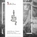 Silberdream SilberDream Glitzer Charm Frosch weiß Zirkonia Kristalle 925er GSC521W Zeitbegrenzte Promotion