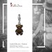 Silberdream SilberDream Charm Teddybär braun 925er Silber Armband Anhänger FC855N Sonderangebot der Fabrik