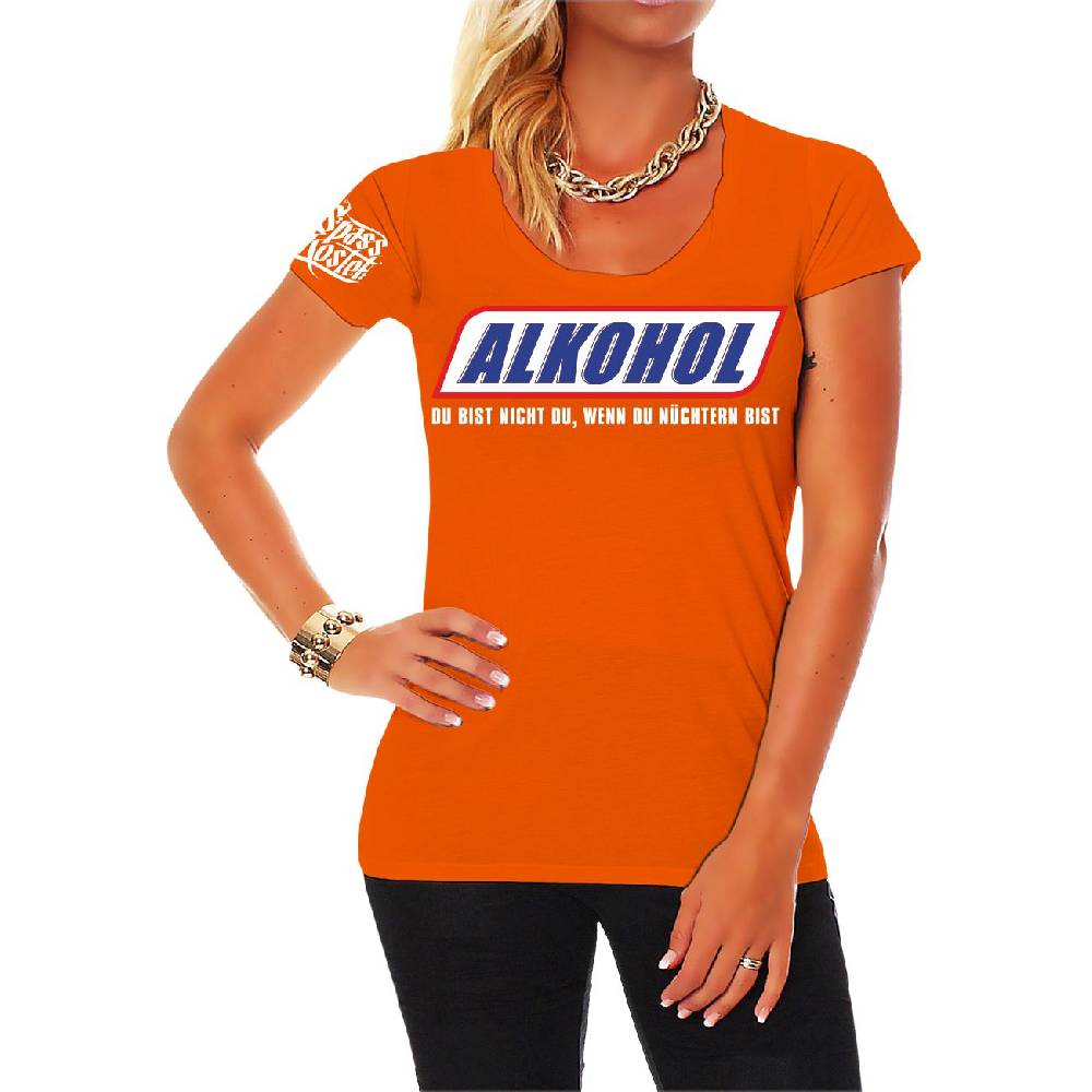Spass Kostet Frauen T-Shirt Spass kostet Alkohol Spass funshirt lustige Sprüche