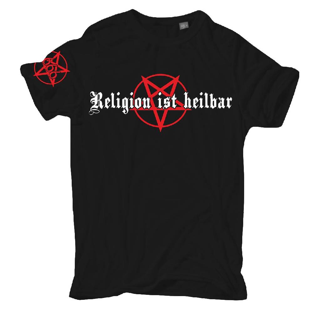 Spass Kostet Übergrößen Männer T-Shirt Religion ist heilbar 3XL bis 8XL