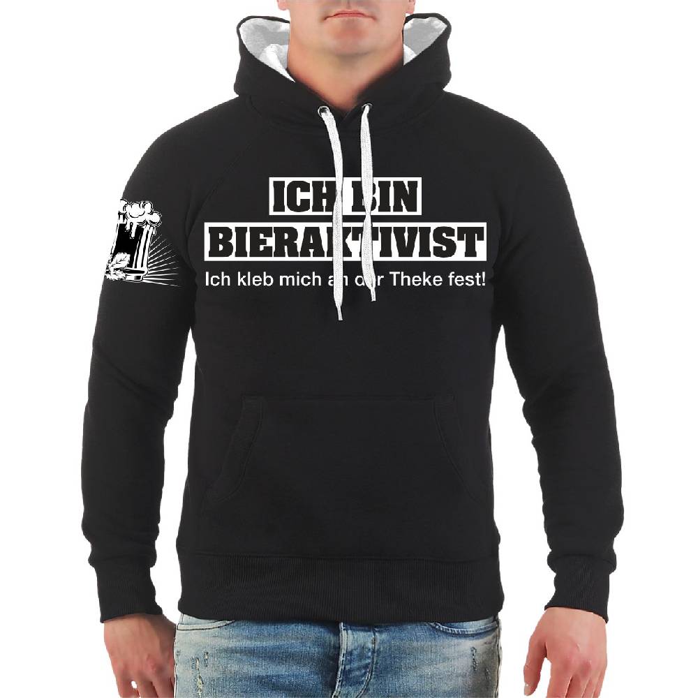 Spass Kostet Männer Kapu Bieraktivist Ich kleb mich an der Theke fest