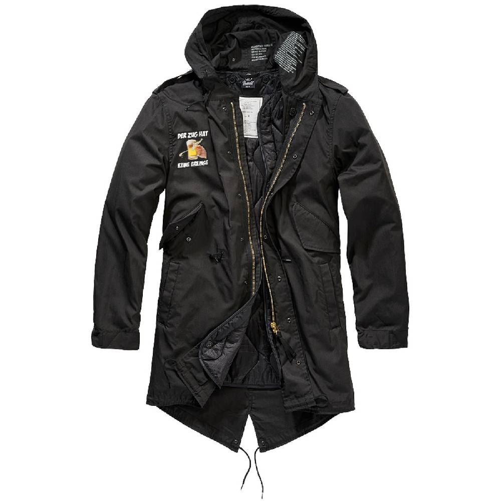 Spass Kostet Parka lang Winter Jacke mit heraustrennbaren Futter Der Zug hat keine Bremse