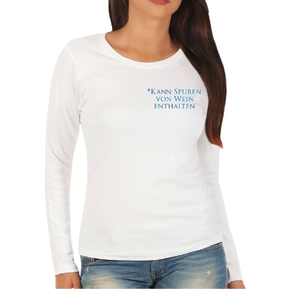 Spass Kostet Frauen Longsleeve Kann Spuren von Wein enthalten Sonderangebote
