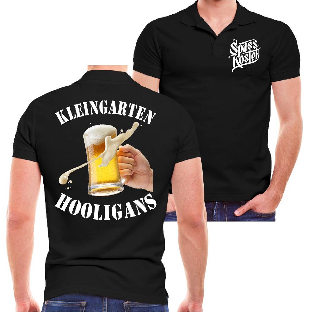 Spass Kostet Männer POLO Kleingarten Hooligans 50% Rabatt für begrenzte Zeit