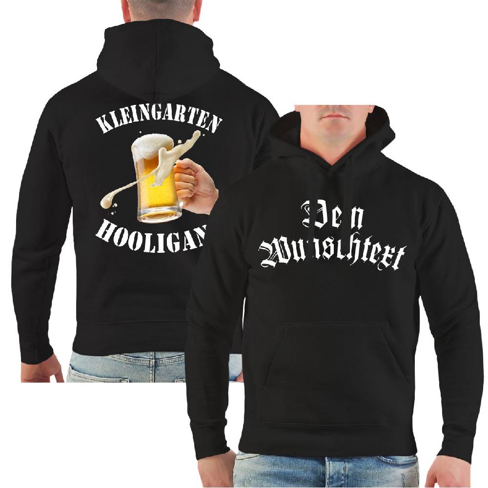 Spass Kostet Männer Kapu WUNSCHTEXT Kleingarten Hooligans 2025