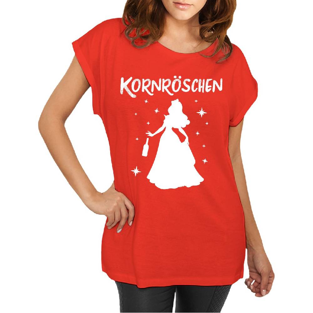 Spass Kostet Longshirt Damen weit geschnitten Kornröschen Günstiger Verkauf