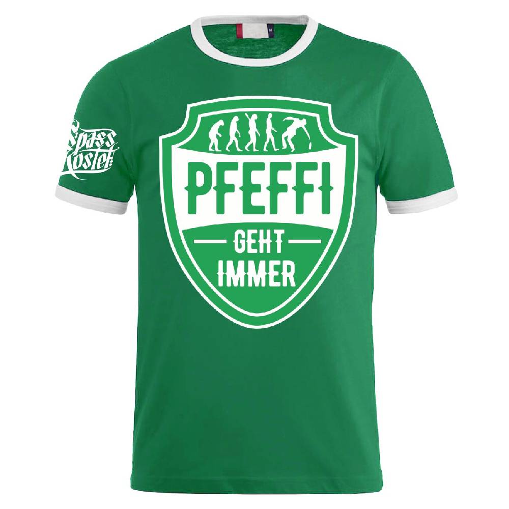 Spass Kostet Männer T-Shirt Blutgruppe Pfefferminz M bis XXL Räumungsverkauf