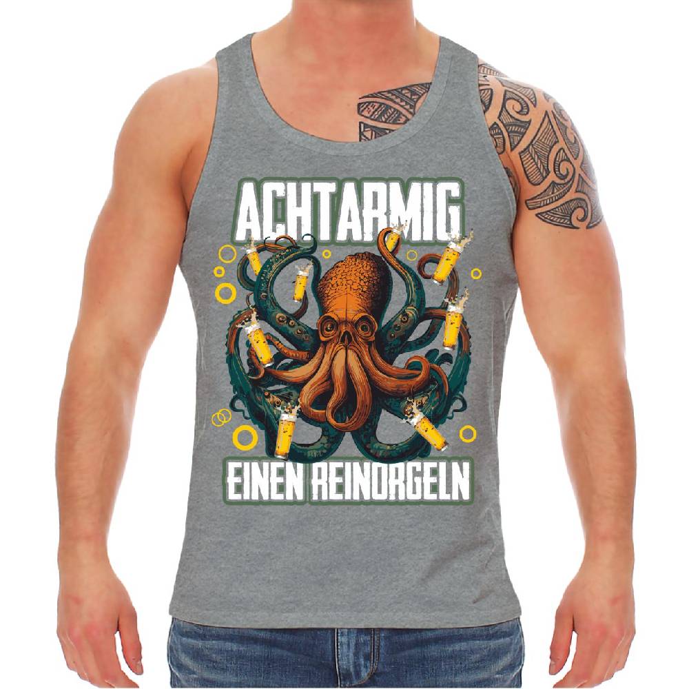 Spass Kostet Männer Träger Sauf Krake Achtarmig einen Reinorgeln Black Friday Preise