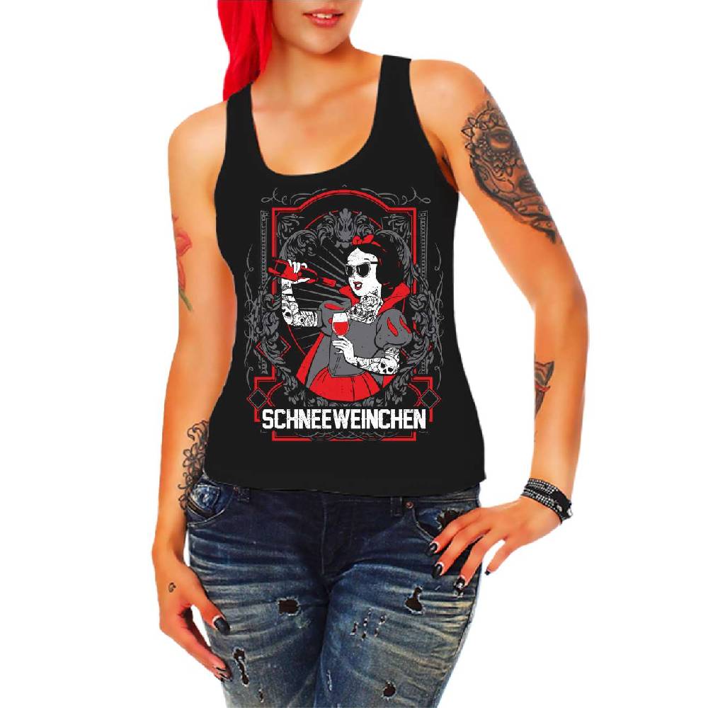 Spass Kostet Frauen Trägershirt Schneeweinchen