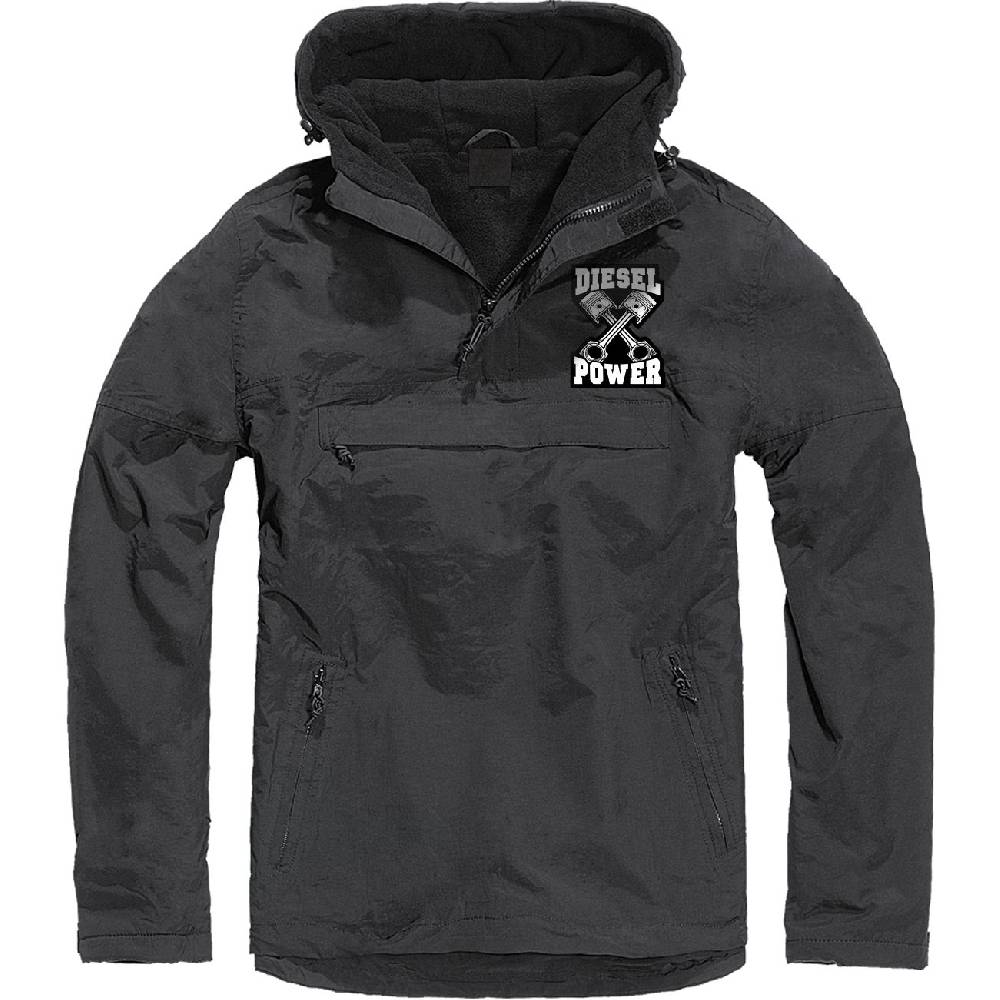 Spass Kostet Schlupfjacke Windbreaker GEFÜTTERT DIESEL POWER Zeitbegrenzte Promotion