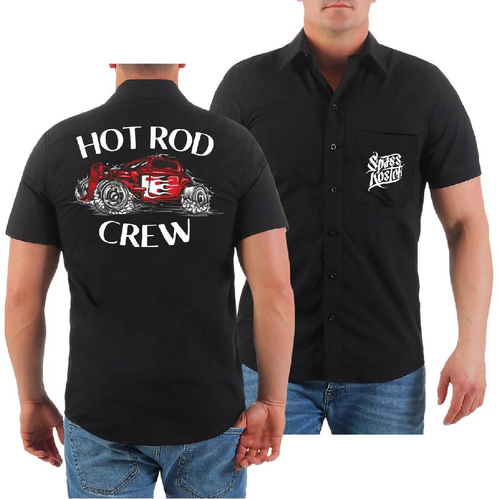 Spass Kostet Herren Hemd Kurzarm Hot Rod Crew Blitzverkäufe