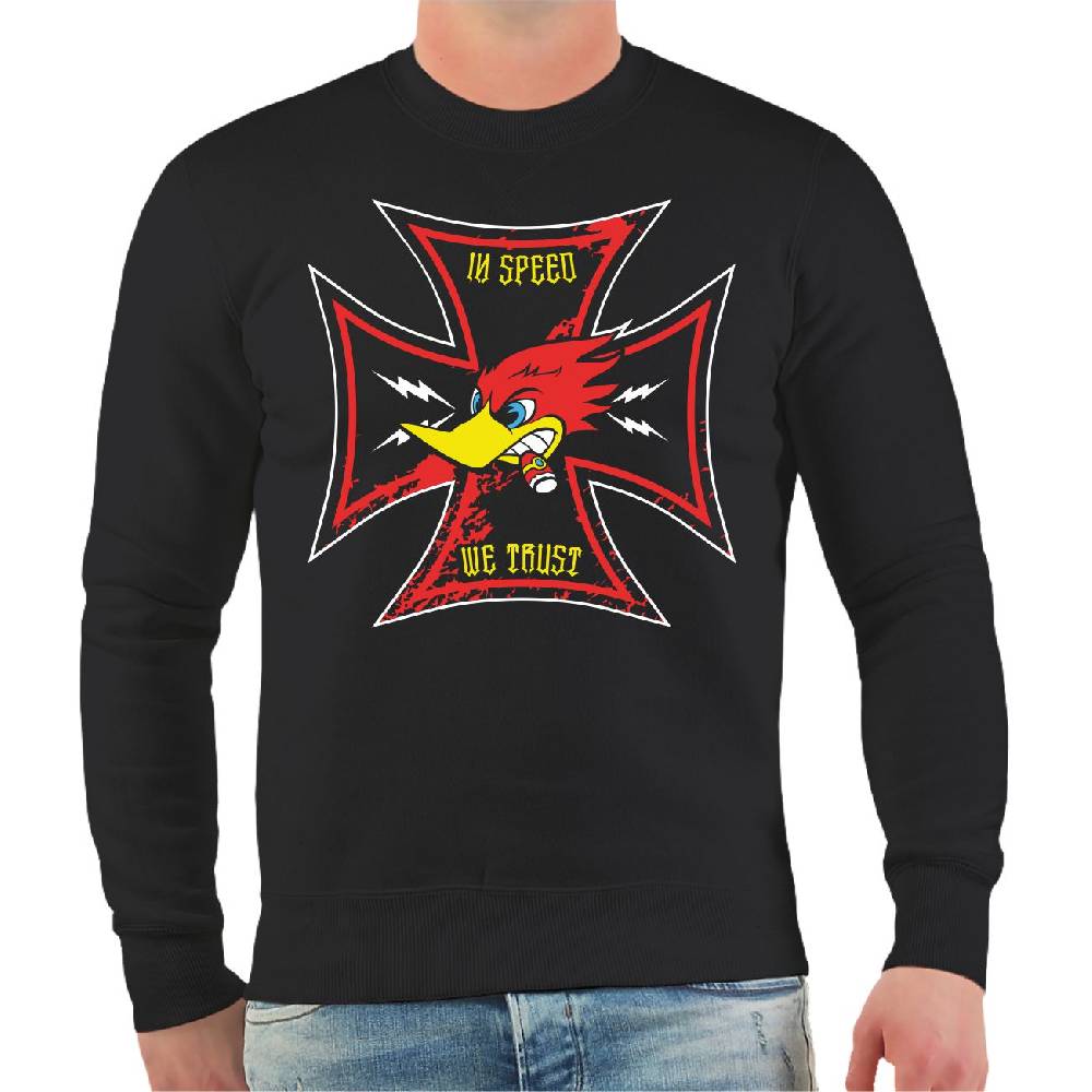 Spass Kostet Männer Sweatshirt Racing Team In Speed we trust 50% Rabatt mit kostenlosem Versand