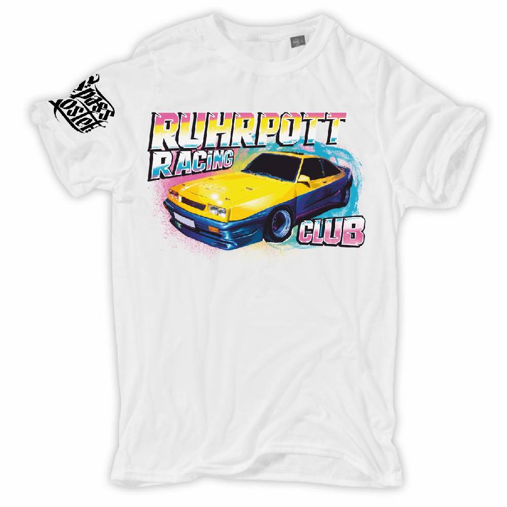 Spass Kostet Übergrößen Männer T-Shirt Ruhrpott Racing Club 3XL bis 8XL Fabrikladen